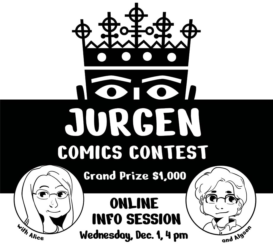 Jurgen Banned Art Comics Contest Info Session